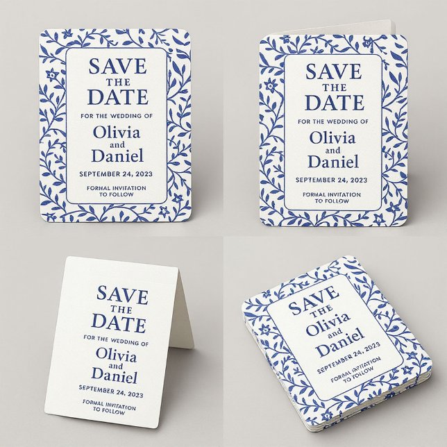Create Your Own Save the Date Magnet | RSVP Online (A touch of gold for our golden day. Mark your calendars! #GoldSaveTheDate #BlackAndGold #Wedding)