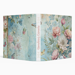 Create Your Own Shabby Chic Butterfly Bouquet Binder