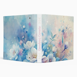 Create Your Own Shabby Chic Pink White Tea Roses Binder