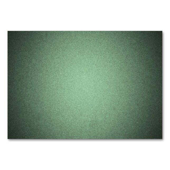 Create Your Own - Shaded Texture - Green  Table Number (Front)