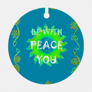 Create Your Own Shalom Peace Be With You Always Christmas Ornament