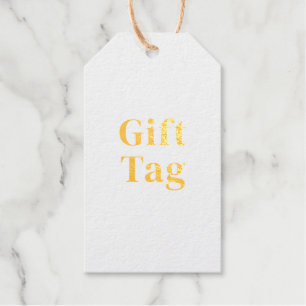 Create Your Own - Signature Gold Color Jute Twine Gift Tags