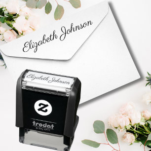 Create Your Own Signature Personalized Self-inking Stamp