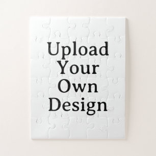 Create Your Own Simple 11"x14", 30 oversized piece Jigsaw Puzzle