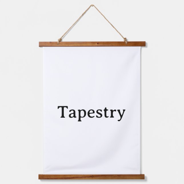 Create Your Own Simple 26"x36" Vertical Portrait Hanging Tapestry (Front)