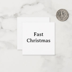 create your own simple 2.5" x 2.5" Squared Card