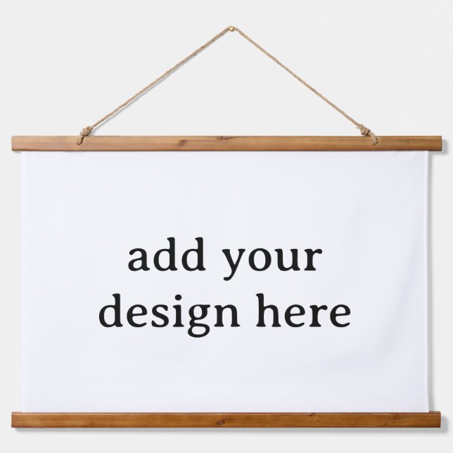 Create Your Own Simple 36"x26" Landscape Hanging Tapestry (Front)