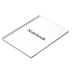 Create Your Own Simple 6.5" x 8.75" Classic Notebook