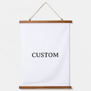 Create Your Own Simple Brand Promotion 26"x36" Hanging Tapestry