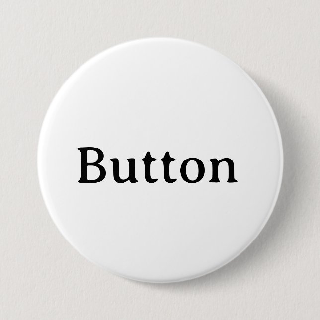 Create Your Own Simple Brand Promotion 3 Inch Round Button (Front)