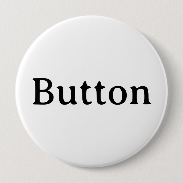 Create Your Own Simple Brand Promotion 4 Inch Round Button (Front)