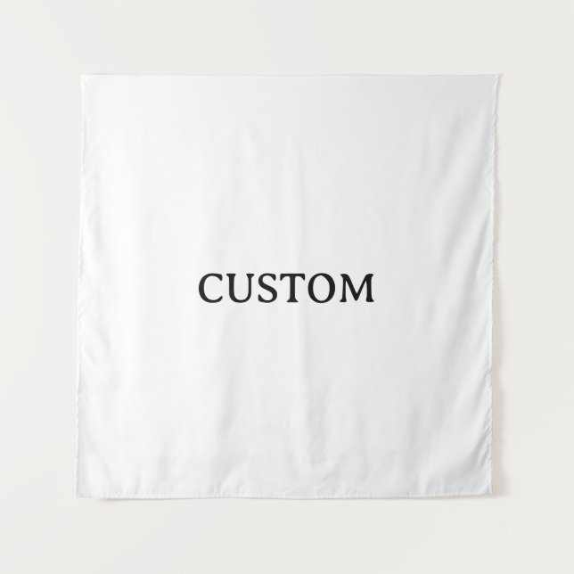 Create Your Own Simple Brand Promotion 57"x57" Tapestry (Front)
