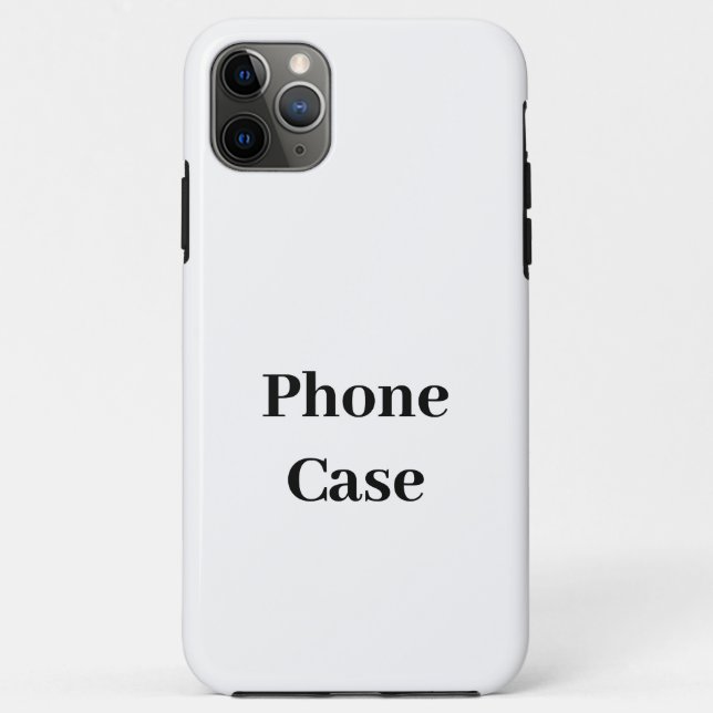 Create Your Own Simple Brand Promotion Case-Mate iPhone Case (Back)