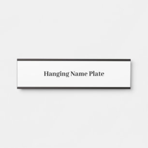 Create Your Own Simple Brand Promotion Door Sign