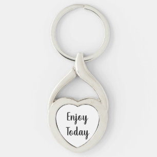 Create Your Own Simple Brand Promotion Heart Keychain