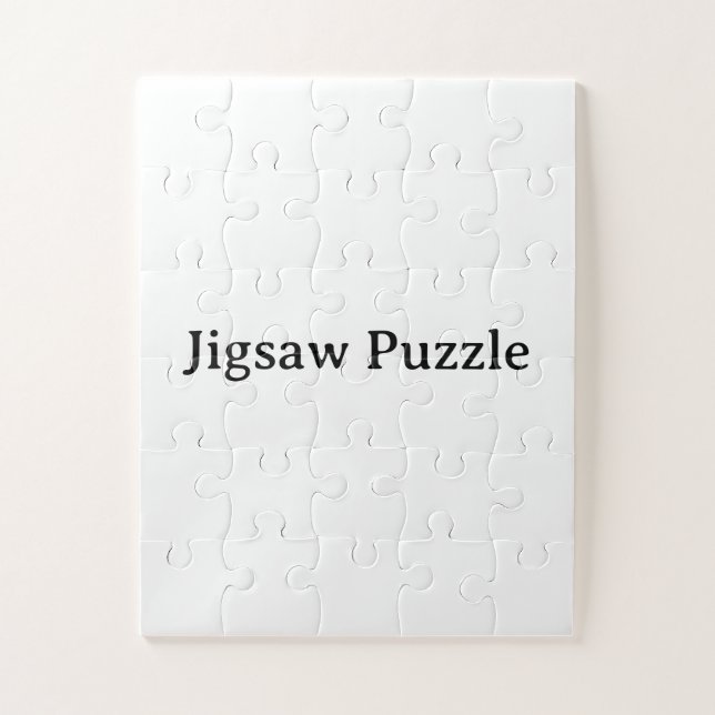 Create Your Own Simple Brand Promotion Jigsaw Puzzle (Vertical)