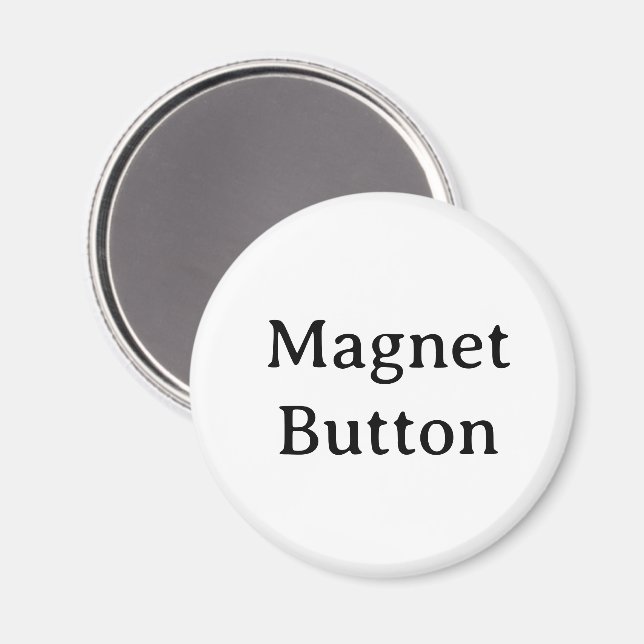 Create Your Own Simple Brand Promotion Magnet (Front/Back)