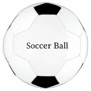 Create Your Own Simple Brand Promotion Soccer Ball