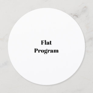 Create Your Own Simple Business 5.25" x 5.25" Flat Program
