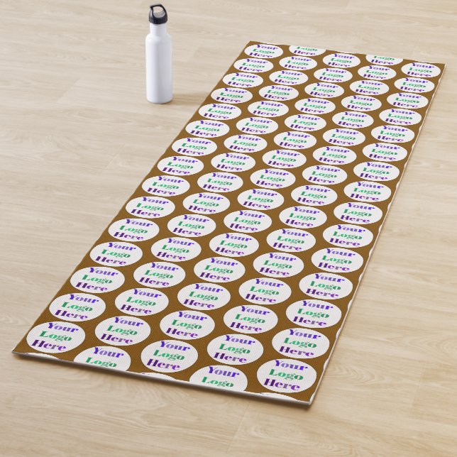Create Your Own Simple Business Custom Logo  Yoga Mat (In Situ)