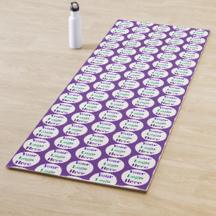 Create Your Own Simple Business Custom Logo Yoga Mat