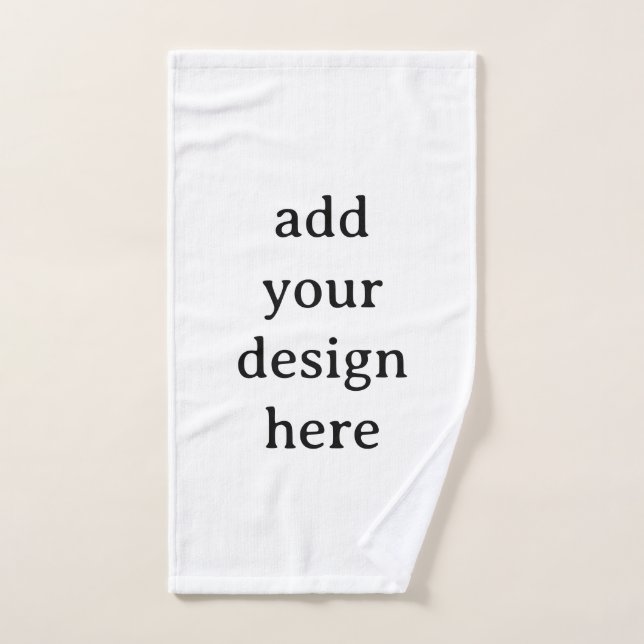 Create Your Own Simple Custom 16" x 28" Hand Towel (Hand Towel)
