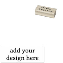 Create Your Own Simple Custom 1" x 2.5" Rubber