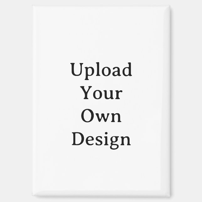 Create Your Own Simple Custom 2.5"x3.5" Rectangle Magnet (Front)