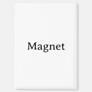 Create Your Own Simple Custom 2.5"x3.5" Rectangle Magnet