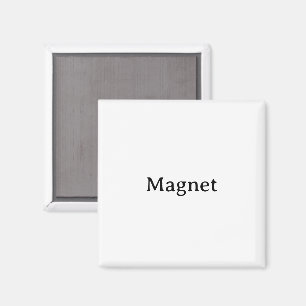 Create Your Own Simple Custom 2 Inch Square Magnet