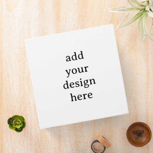 Create Your Own Simple Custom 2" Paper Capacity Binder (In Situ)
