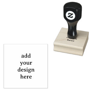 Create Your Own Simple Custom 2" x 2" Rubber Stamp