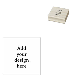 Create Your Own Simple Custom 2" x 2" Rubber Stamp