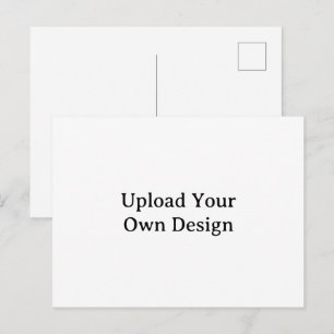 Create Your Own Simple Custom 4.25"x5.6" Standard Invitation Postcard