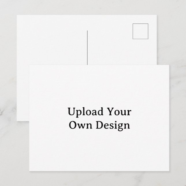 Create Your Own Simple Custom 4.25"x5.6" Standard Invitation Postcard (Front/Back)
