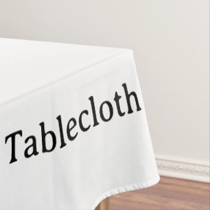Create Your Own Simple Custom 52"x70" Tablecloth