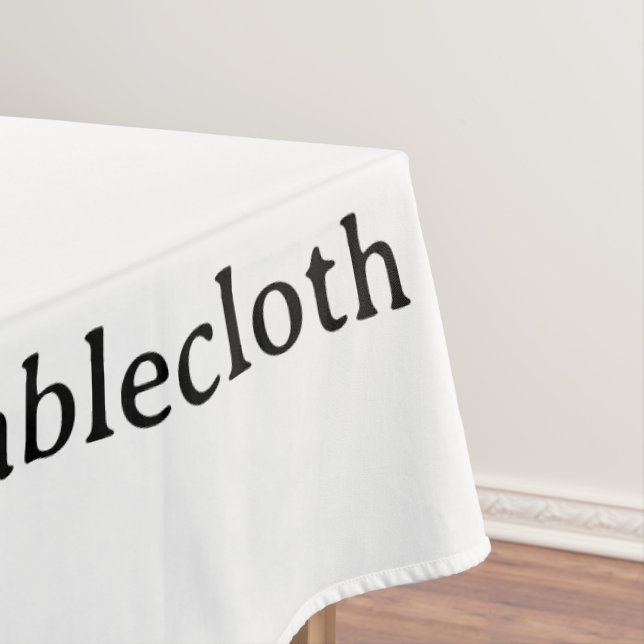Create Your Own Simple Custom 60"x104" Tablecloth (In Situ)
