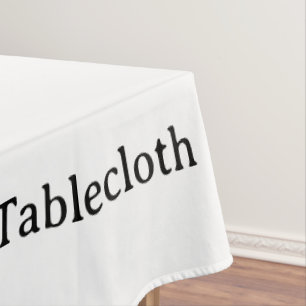 Create Your Own Simple Custom 60"x84" Tablecloth
