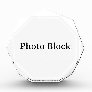 Create Your Own Simple Custom 7” x 7.5” Octagonal Photo Block
