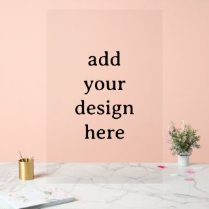 Create Your Own Simple Custom Design 24" x 36" Acrylic Sign