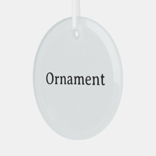 Create Your Own Simple Custom Glass Circle Ornament