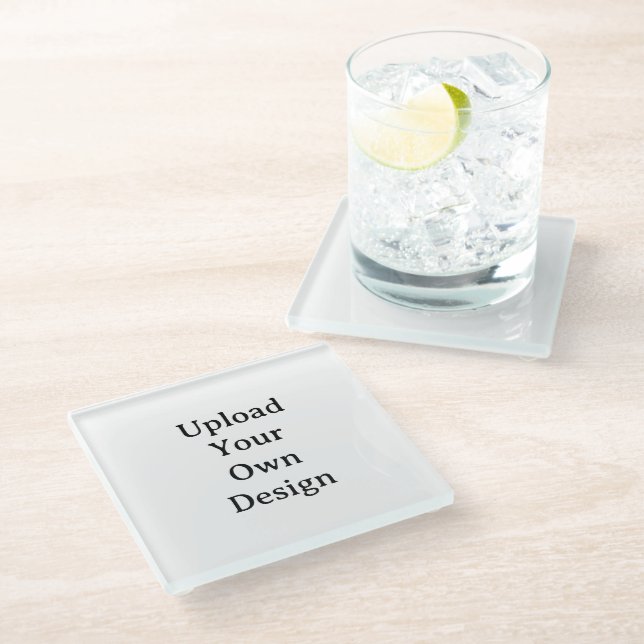 Create Your Own Simple Custom Glass Coaster (Angled)