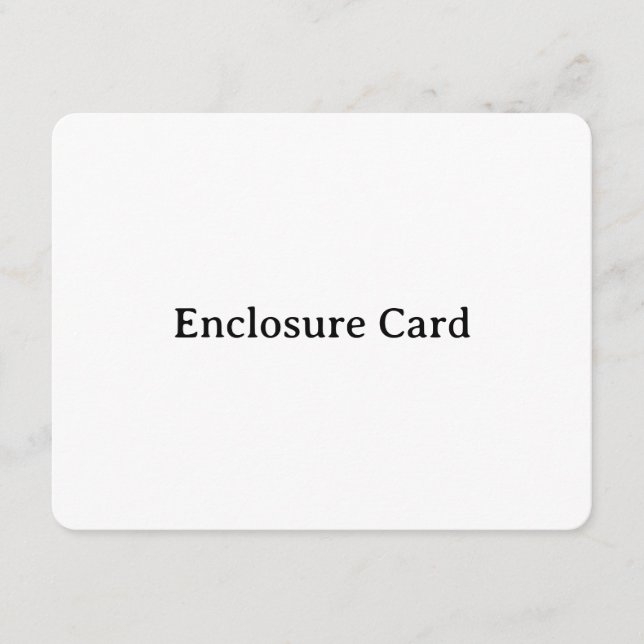 Create Your Own Simple Custom Rounded 4.25" x 5.5" Enclosure Card (Front)