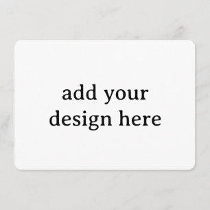Create Your Own Simple Custom Rounded 4.5" x 6.25" Enclosure Card
