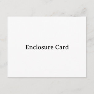Create Your Own Simple Custom Squared 4.25" x 5.5" Enclosure Card