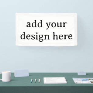 Create Your Own Simple Custom Vinyl 1.6' x 3'   Banner