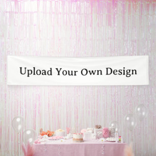 Create Your Own Simple Custom Vinyl 2.5' x 12' Banner