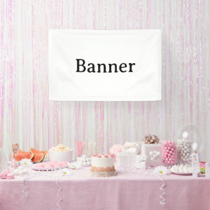 Create Your Own Simple Custom Vinyl 2.5' x 4' Banner