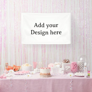 Create Your Own Simple Custom Vinyl 2.5' x 4' Banner