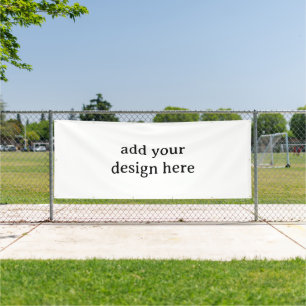 Create Your Own Simple Custom Vinyl 4' x 10' Banner